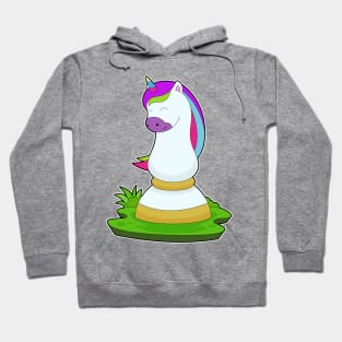 Unicorn Chess piece Knight Chess Hoodie